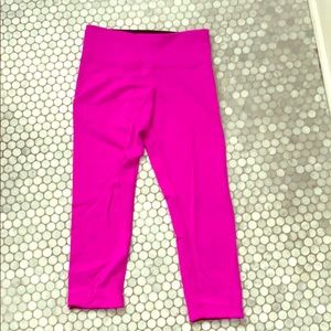 Lululemon réversible cropped wunderunder tights